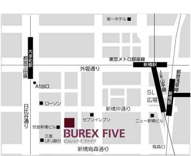 (BUREX-FIVE)地図 20210709