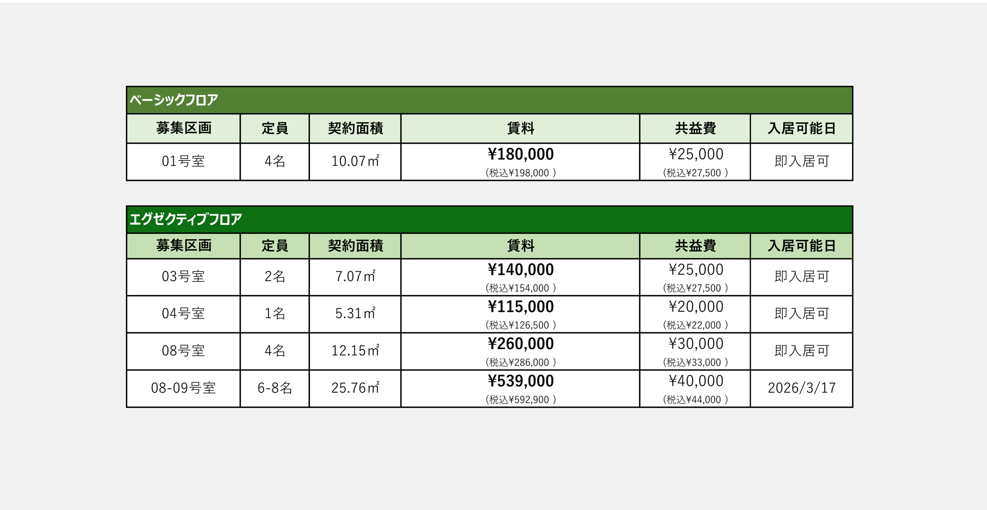 【JP】FIVE空室一覧HP用20260206_1